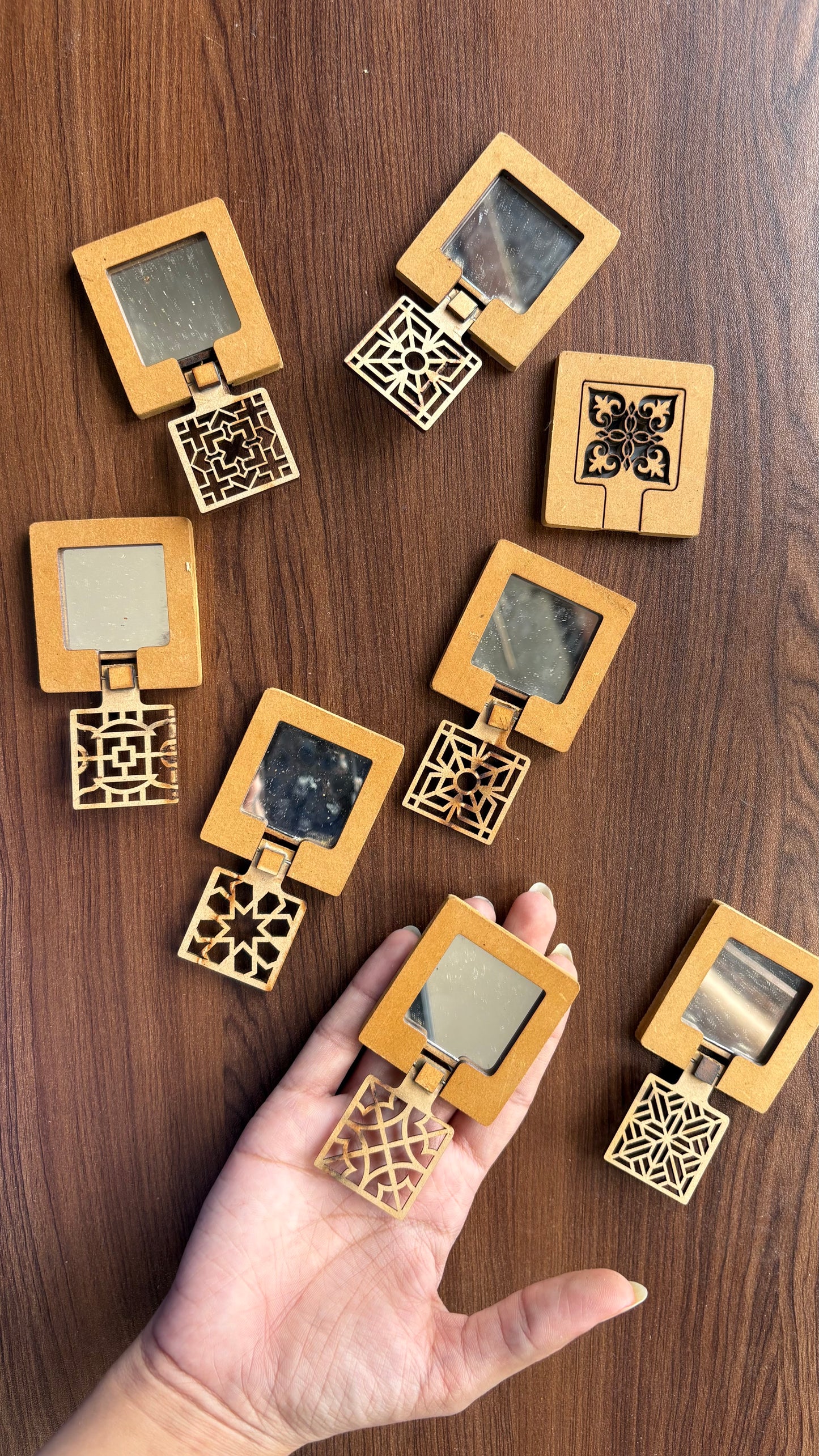 Wooden Mirror 1 piece