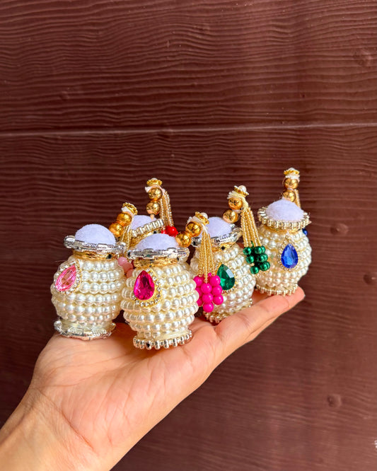 Maakhan Matki (Moti Work) Janmashtami Special 🤍🌸