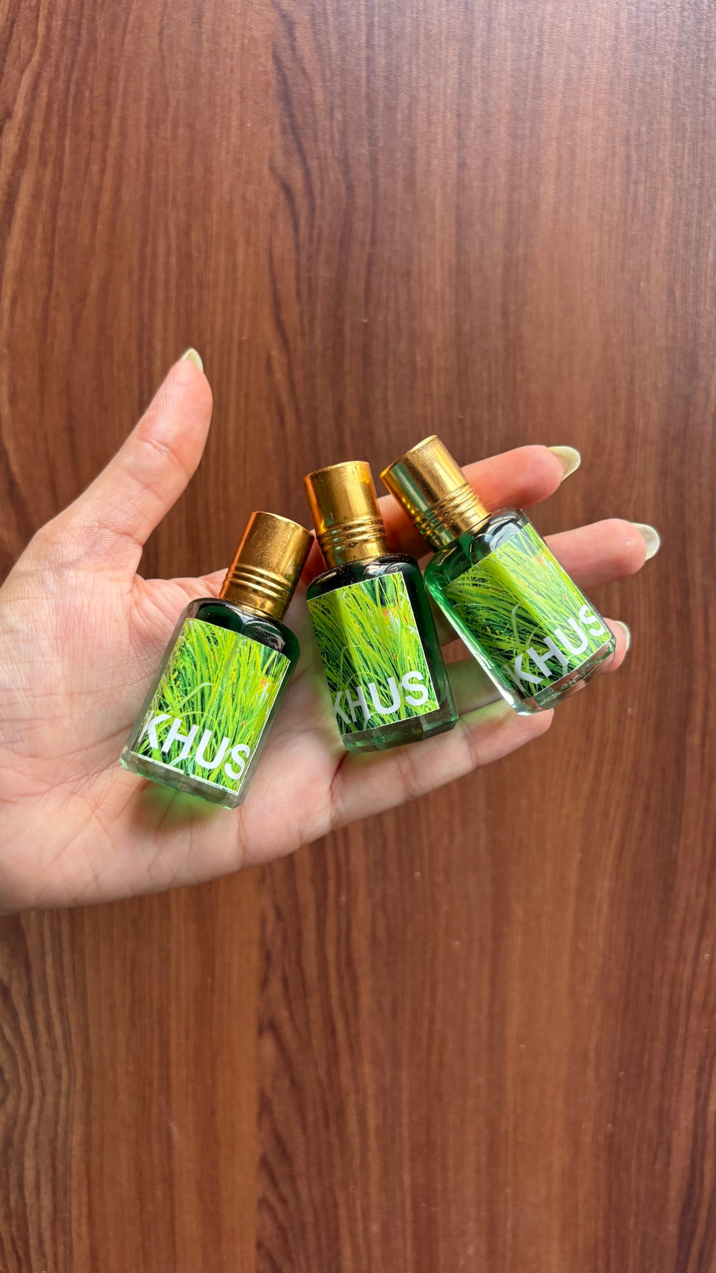 Khus Ittar (Original Attar) (Big bottle as shown)