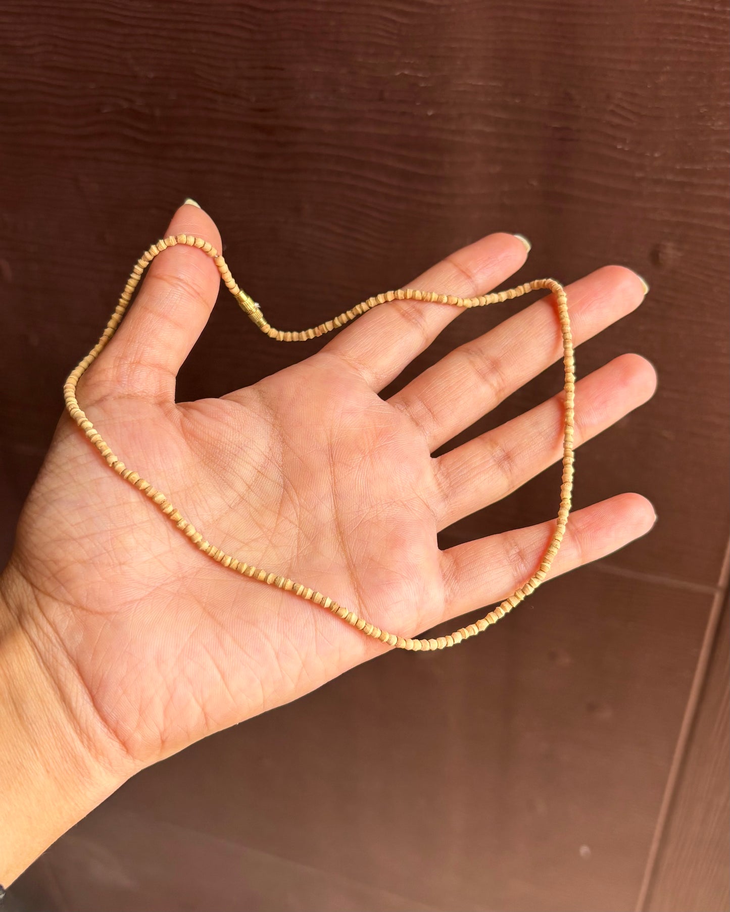 Kanthi Tulsi Mala (Barik Dana) Single Round 🌿 Code-SG