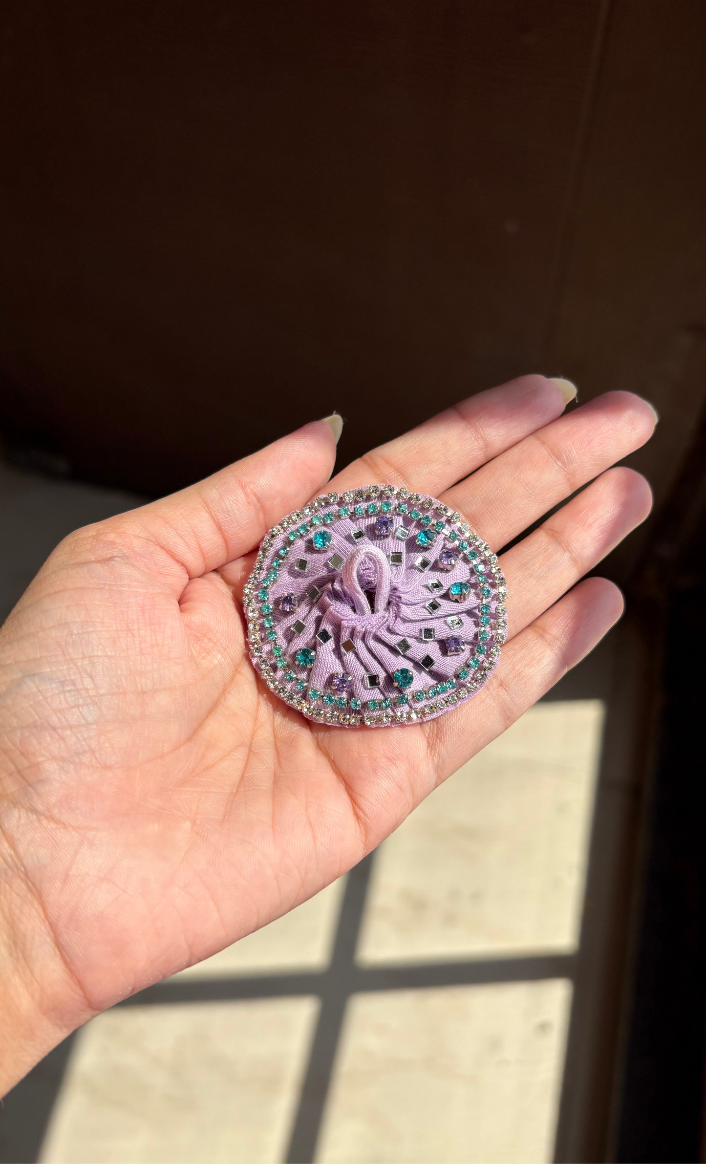 Gopu ki Purple Designer Frock 💜