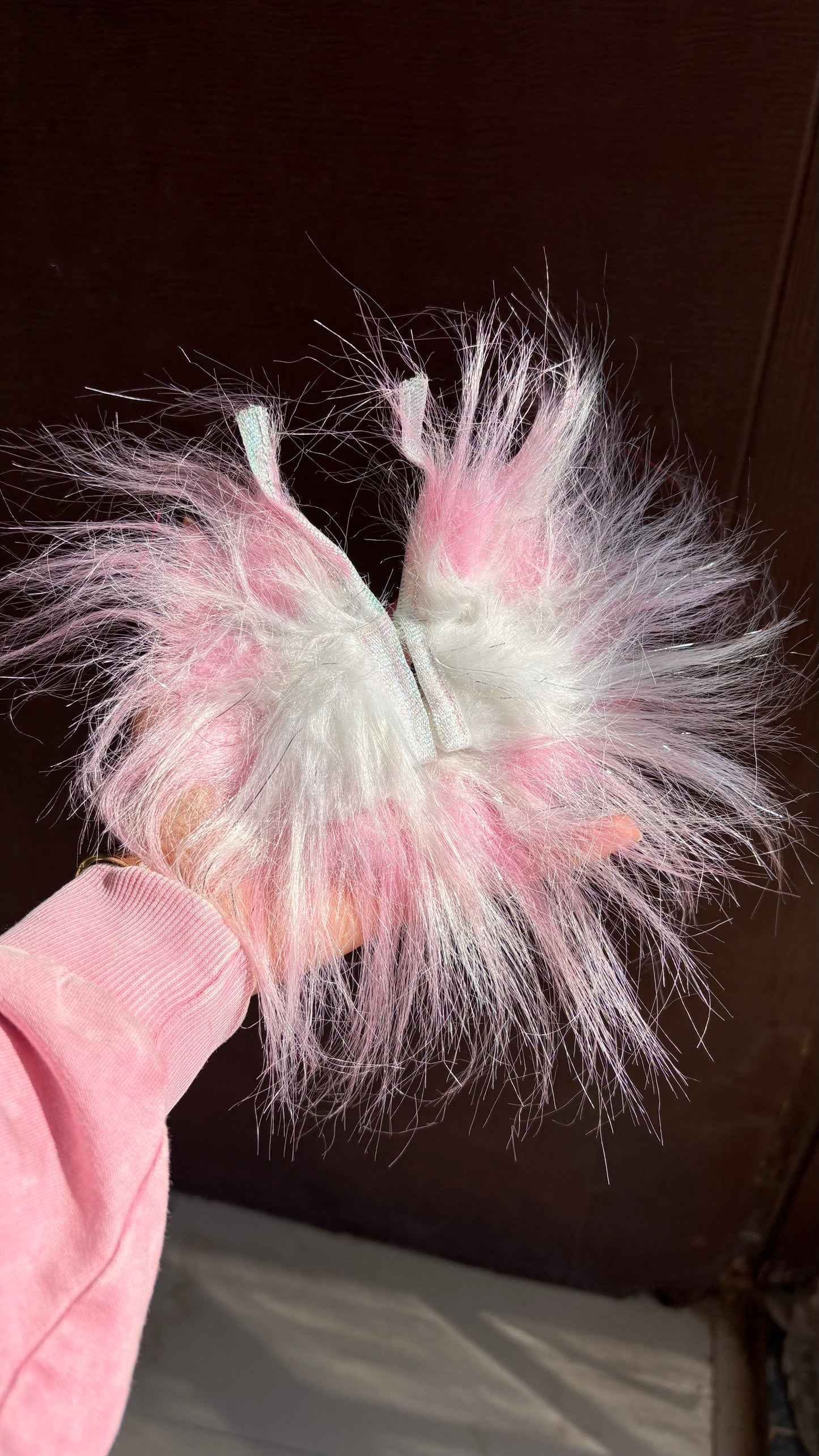 Shimmery Fur Special Frock (Size 3)