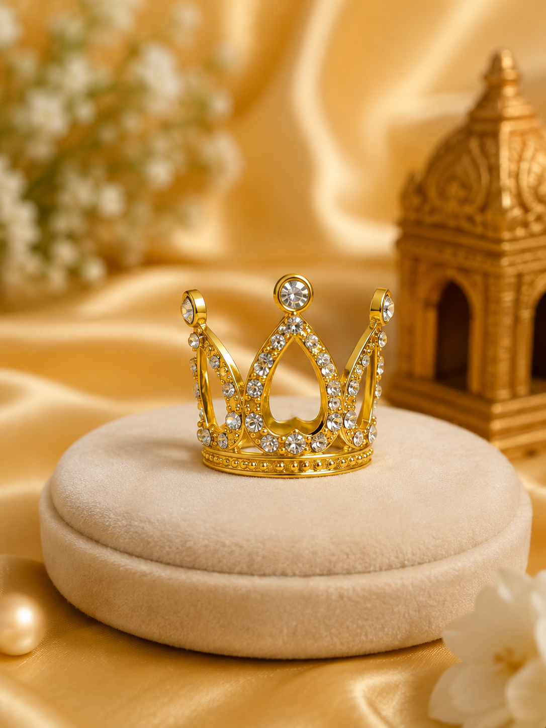 Crown - Laddu gopal & Radha Rani (Size 2,3,4) B6