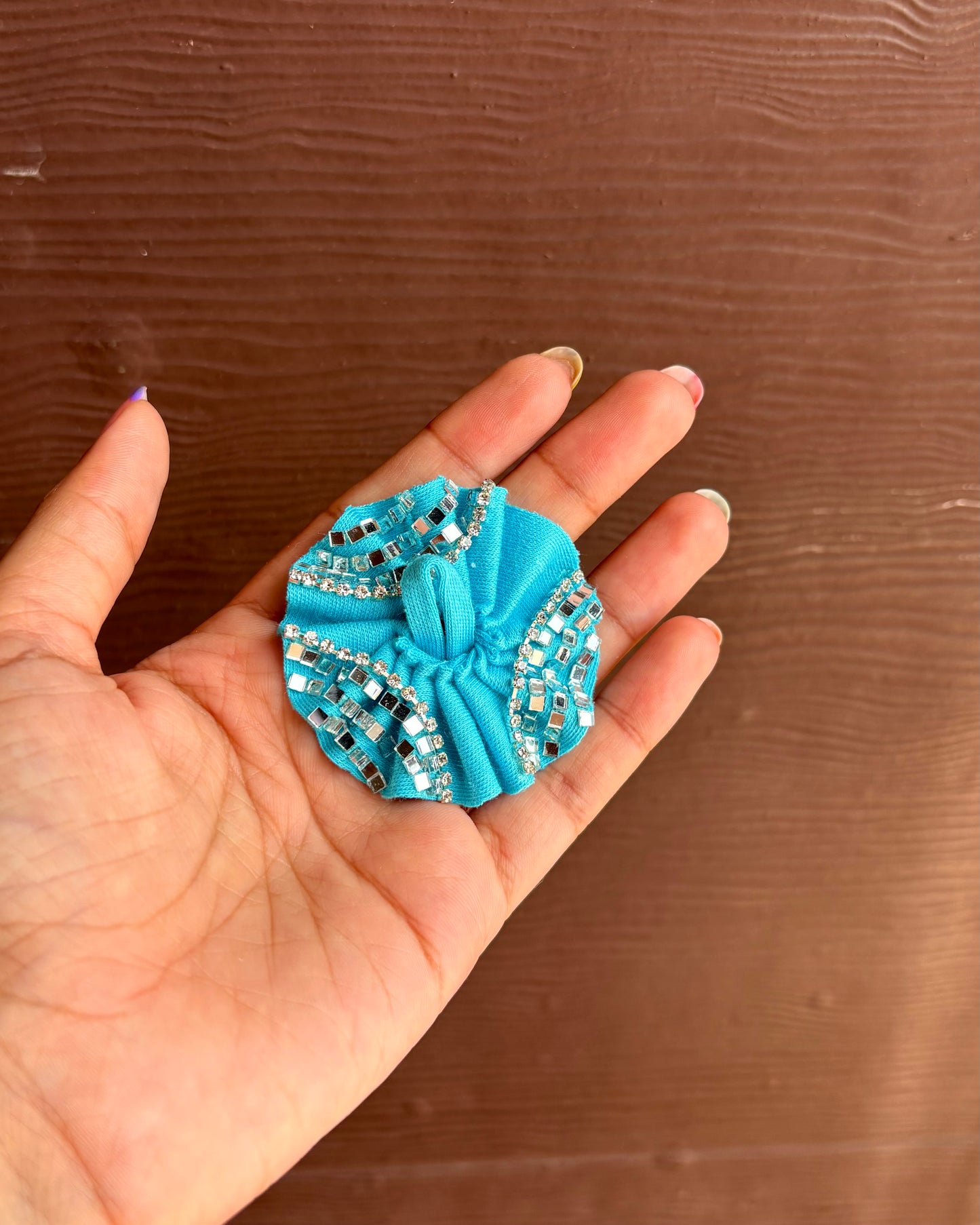 Sky Blue Mirror Frock for Gopu 🩵🪞