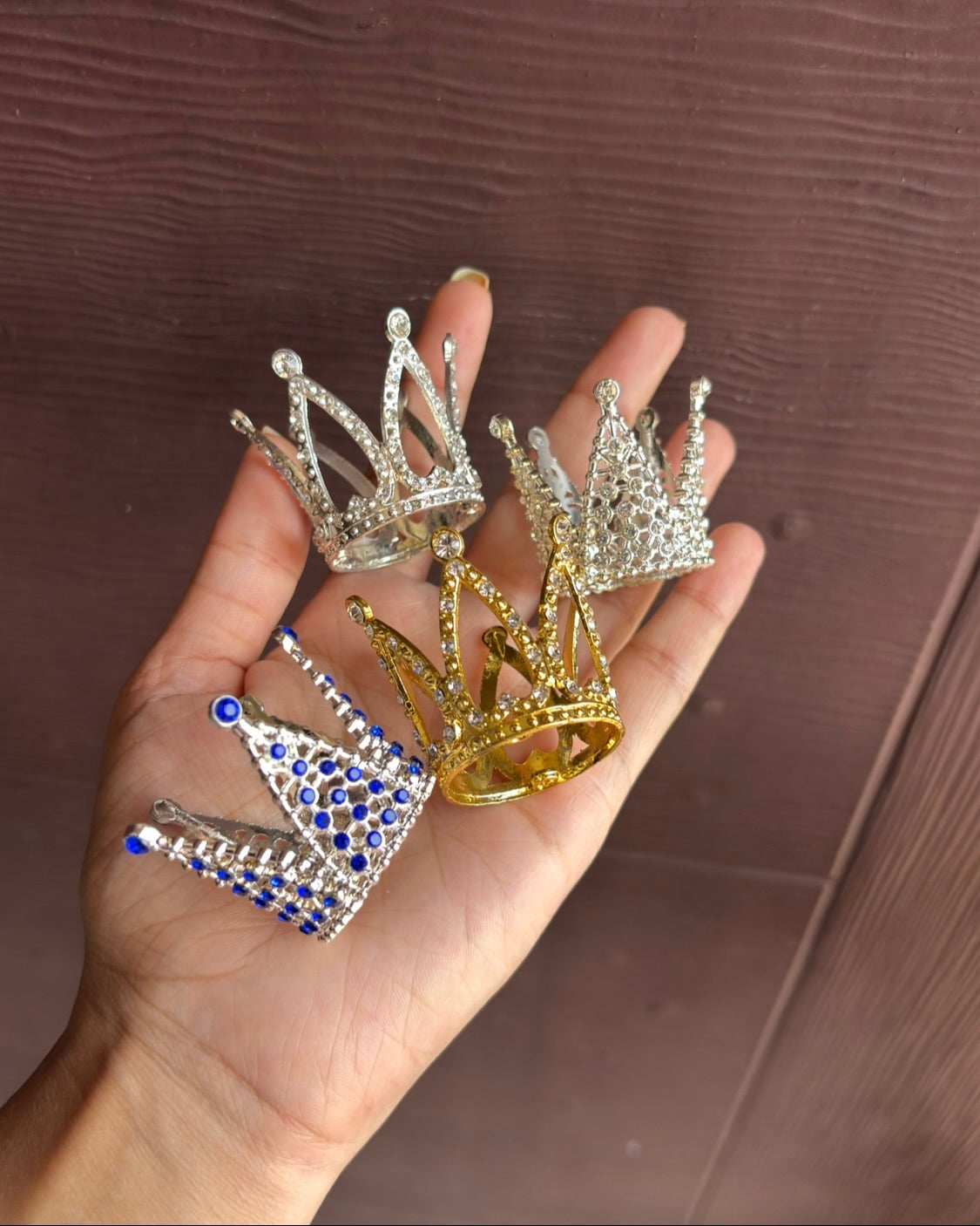 Crown - Laddu gopal & Radha Rani (Size 4,5,6)
