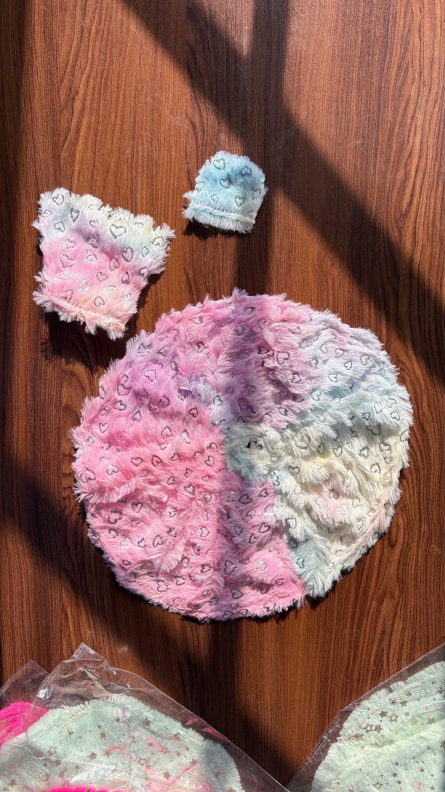 Foiled Fur Frock (Size 6)