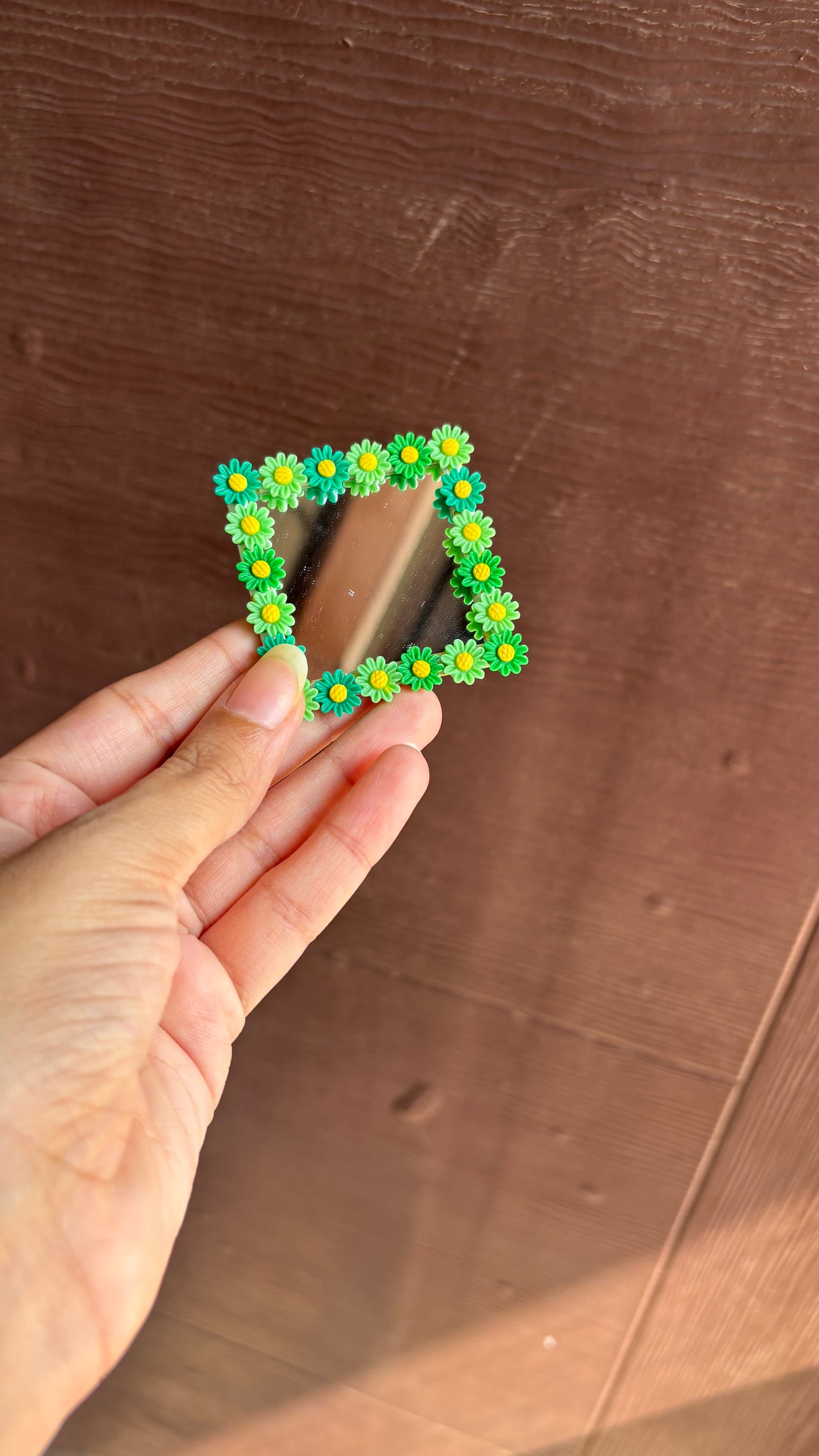 Mirror Square Floral D6