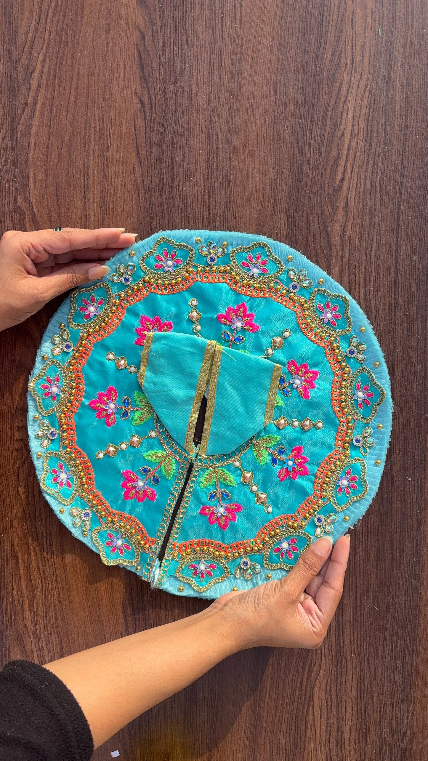 Sky Blue Kalakaari Frock Size 8,9
