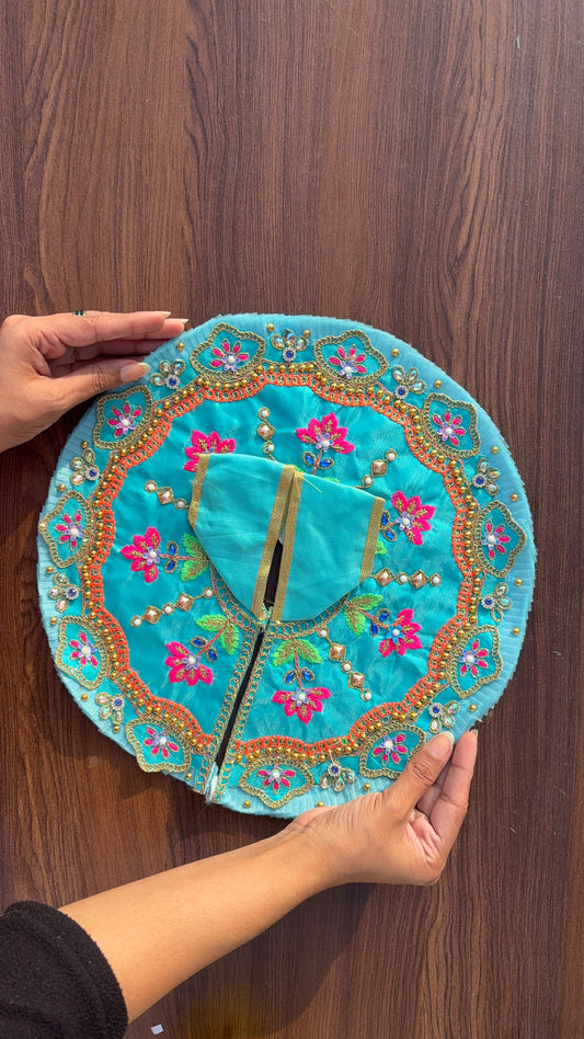 Sky Blue Kalakaari Frock Size 7