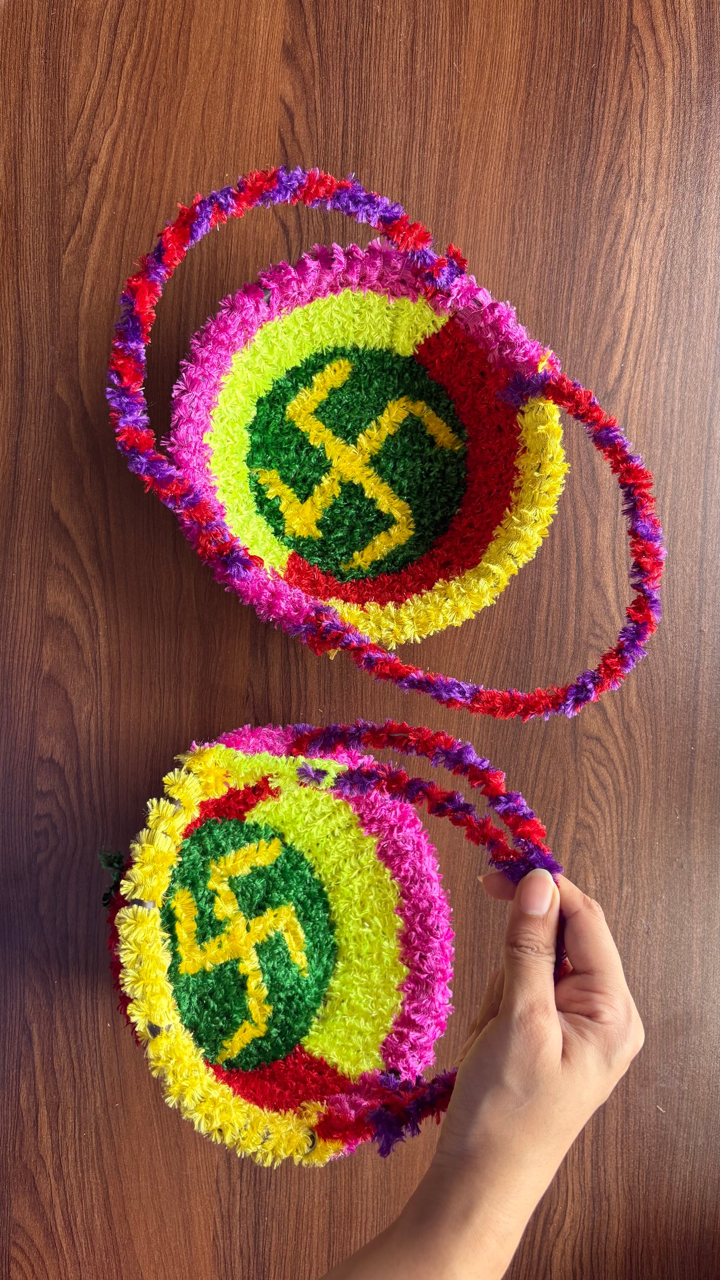Furry Basket for ladoogopal