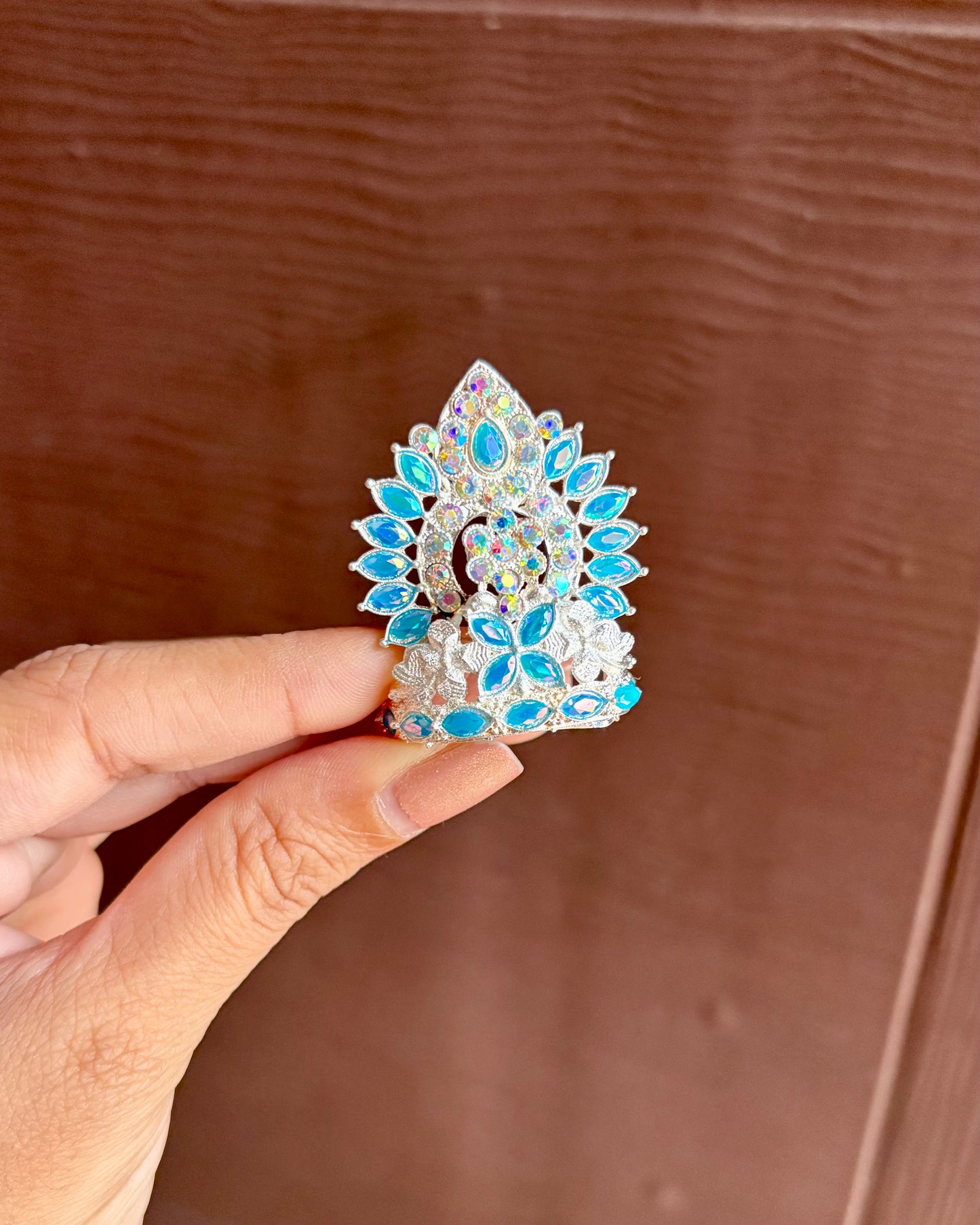 Royal Maharaja Silver Mukut (Size 5,6,7) D2