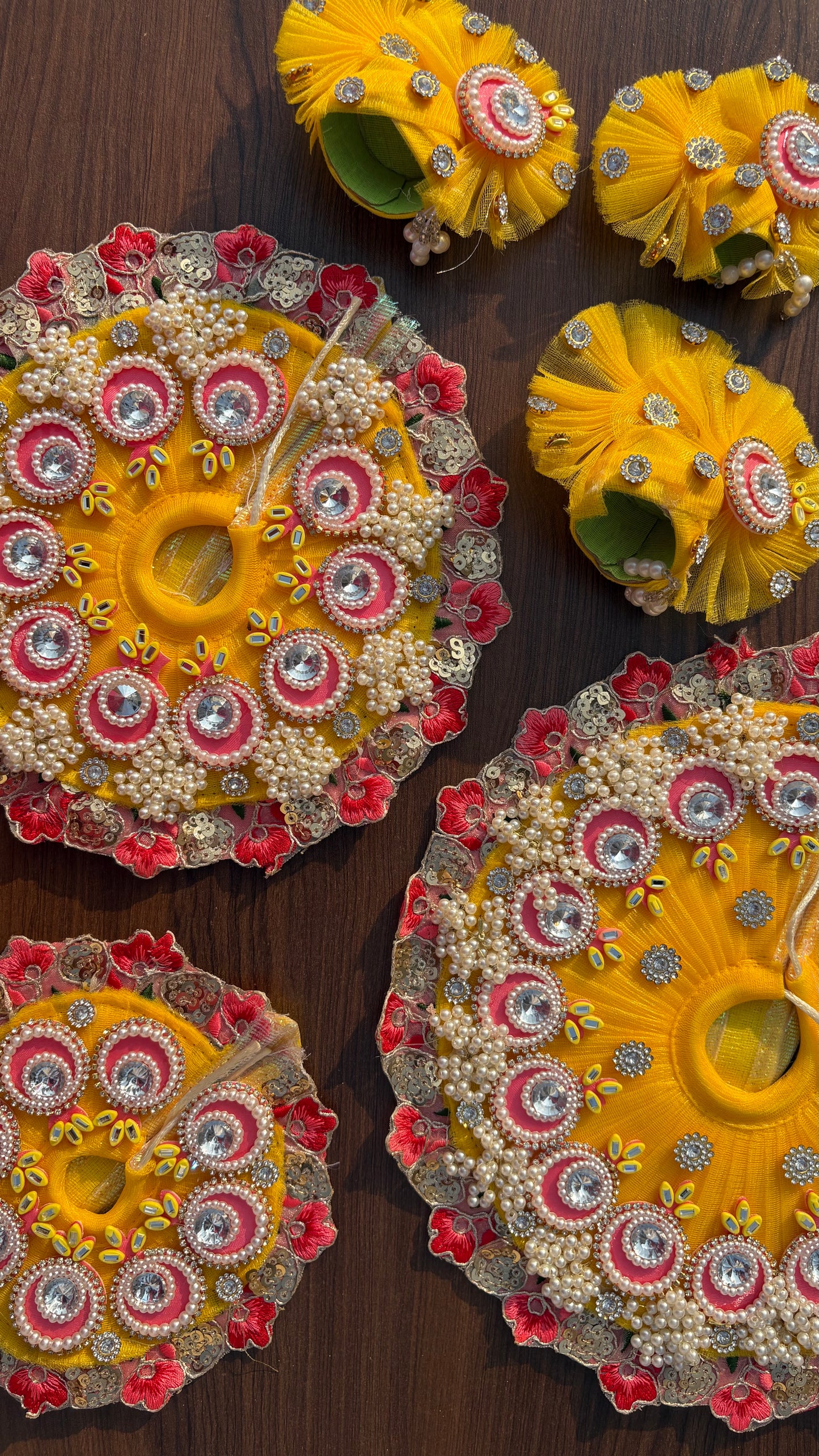 Yellow Designer Poshak with Pagdi (Kanha’s favorite Color) Size 5