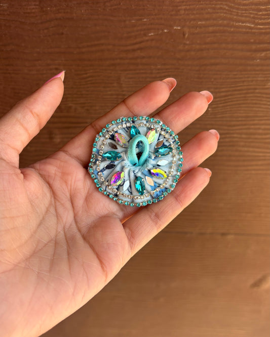 Blue Designer Frock for Gopu 🩵🧵
