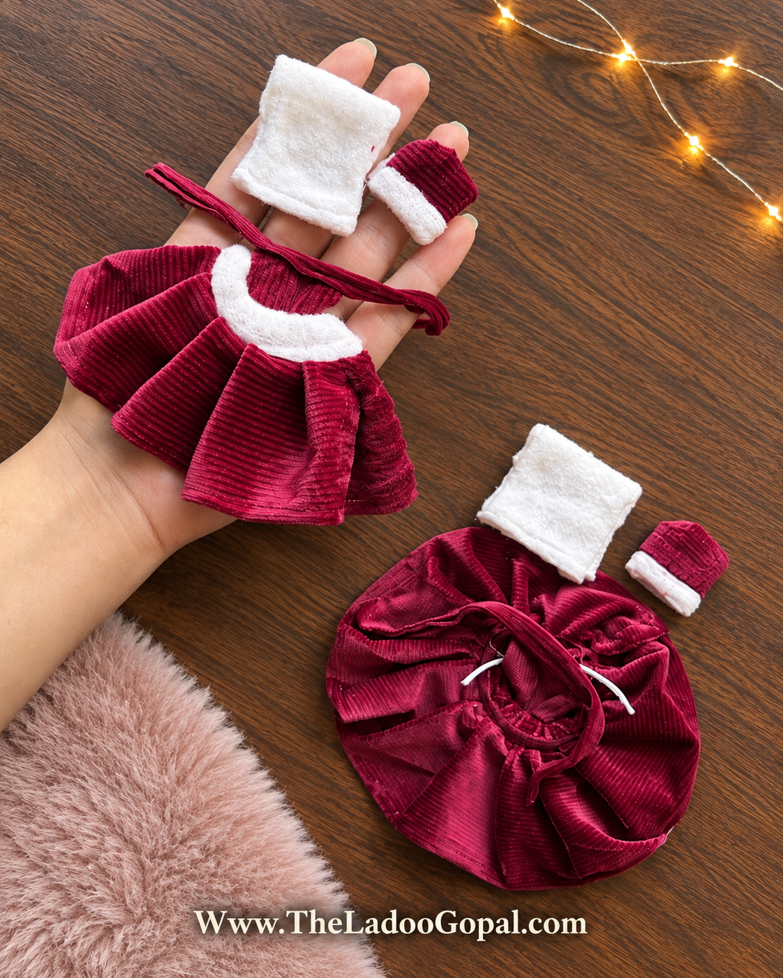 Warm Frock Seude Size 6,7 (Super Soft )