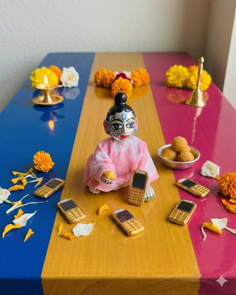 Tiny Mobiles for Laddu Gopal