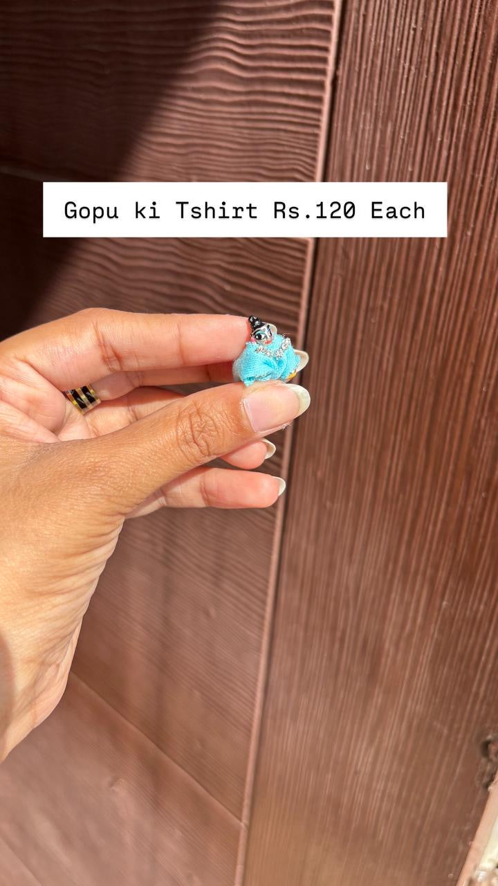 Gopu ki Tshirt 1 piece (handmade)