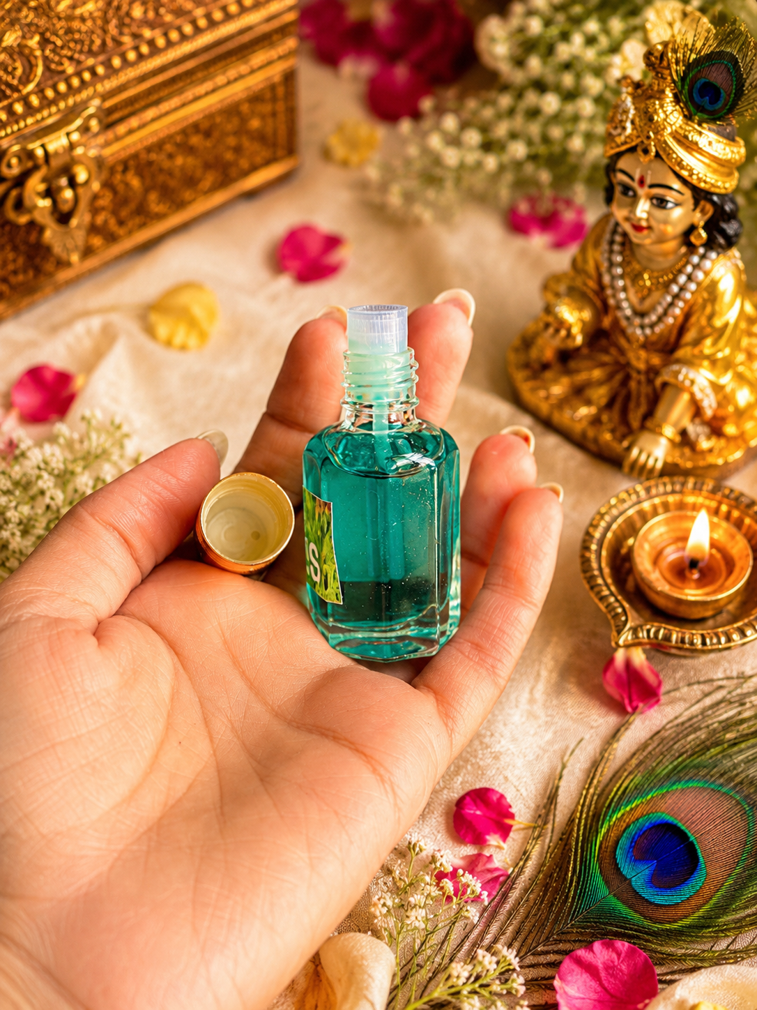 KHUS Ittar (Original Kannauj Attar) (Big bottle as shown)