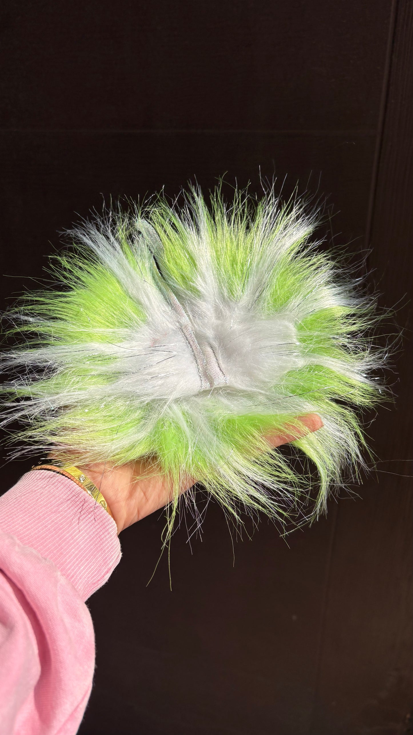 Shimmery Fur Special Frock (Size 3)