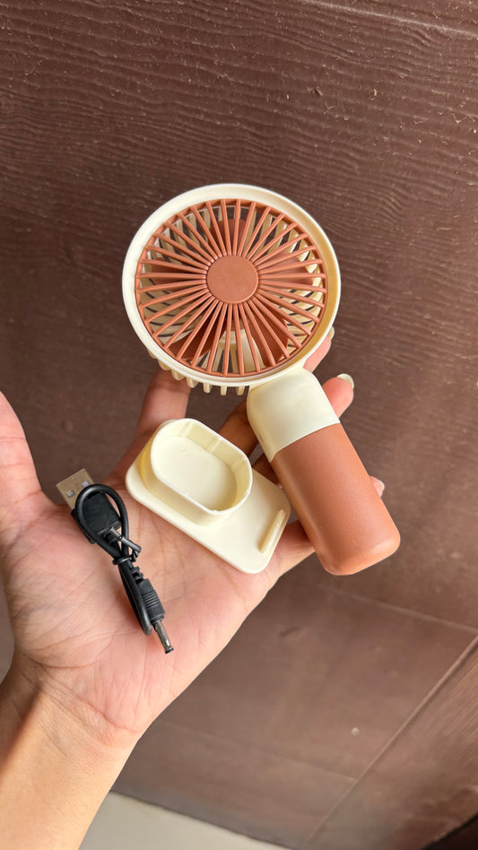 Mini Fan with Mobile Stand