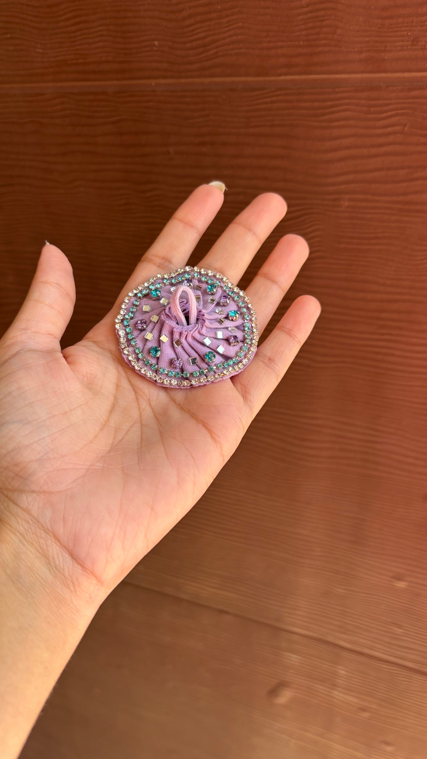 Gopu ki Purple Designer Frock 💜