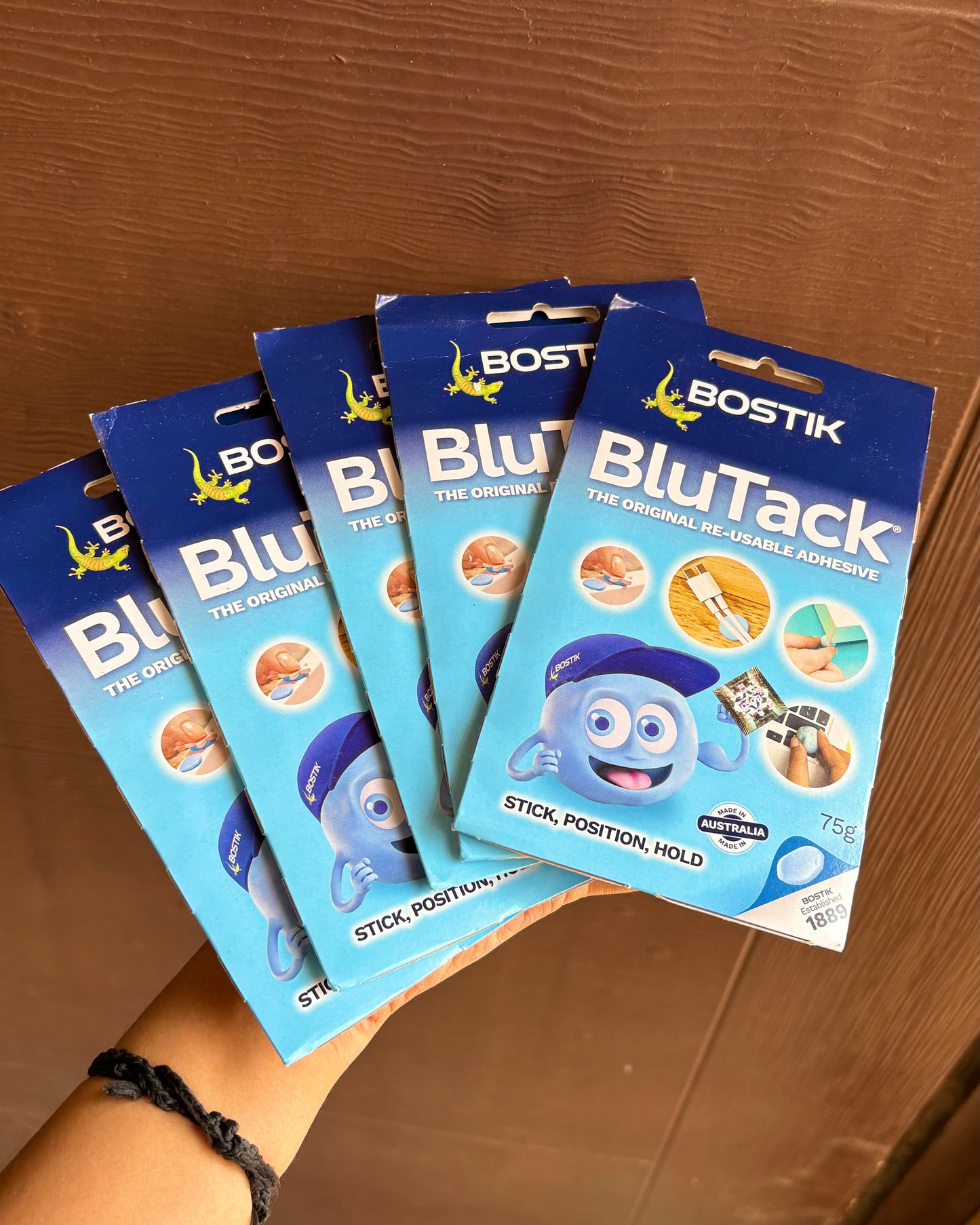 BluTack (Adhesive Wax - to stick Eyes,Tilak,Jewellery,Kalingi,Crown)