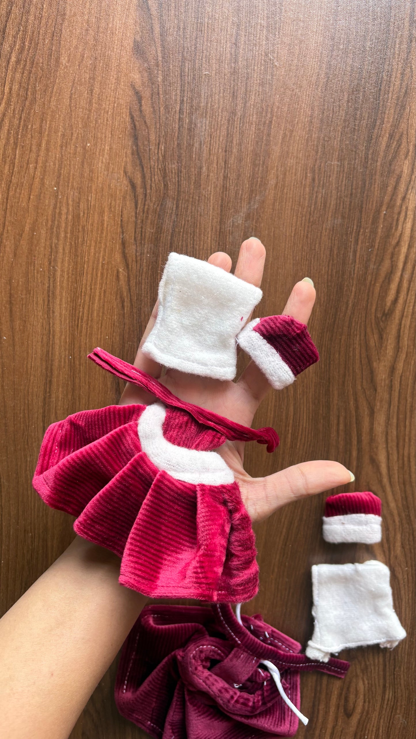 Warm Frock Seude Size 2 (Super Soft )