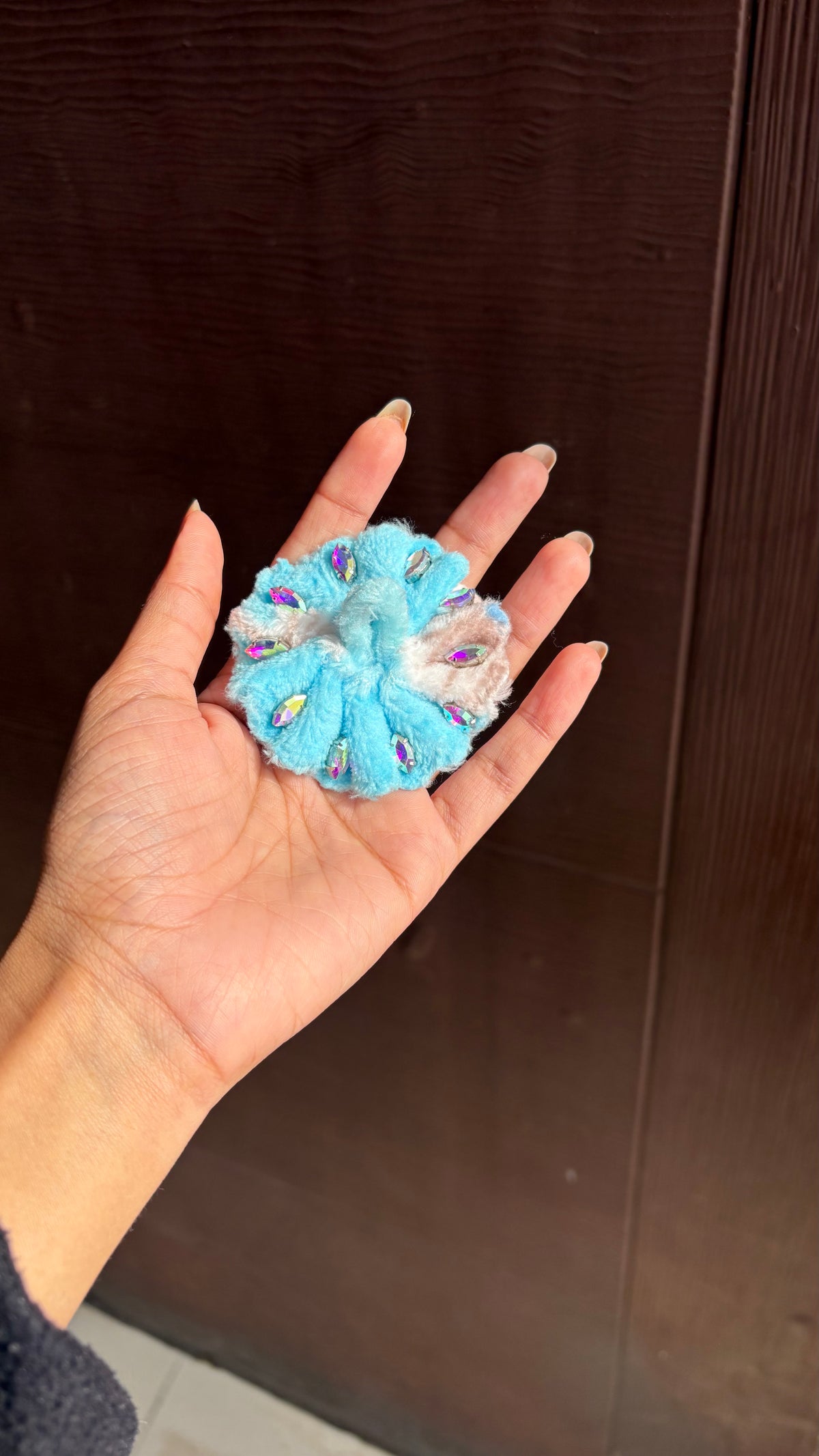 Gopu- Sky Blue Rainbow Frock