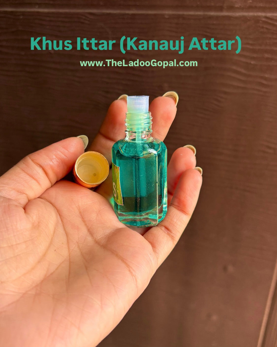 KHUS Ittar (Original Kannauj Attar) (Big bottle as shown)