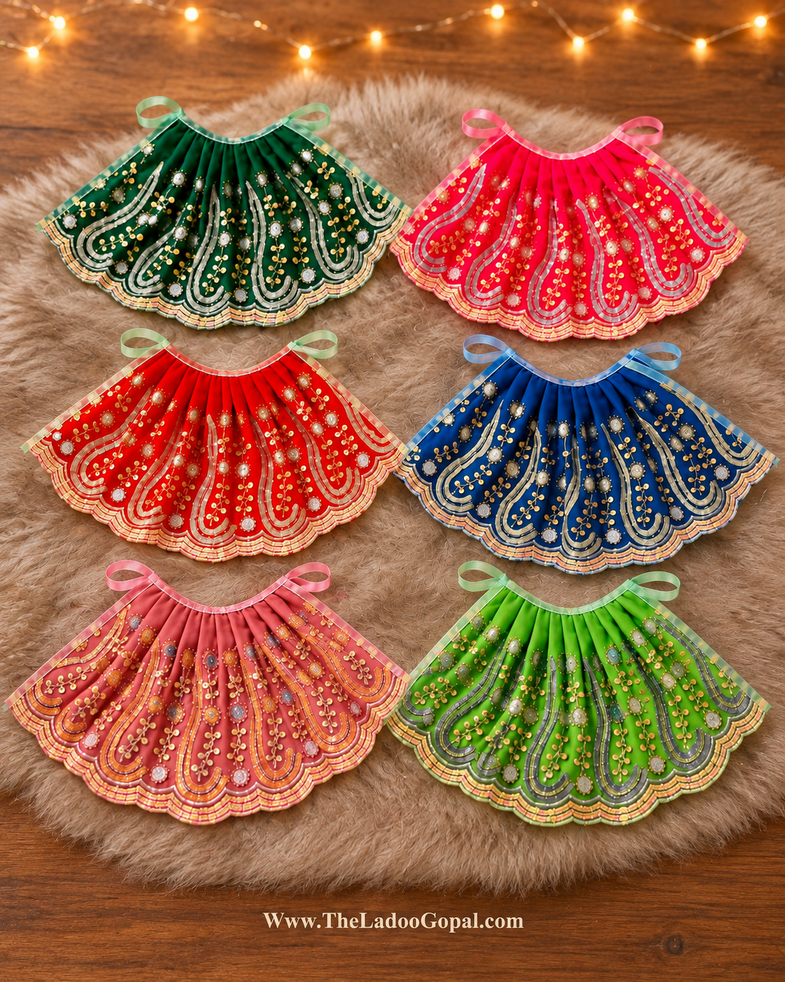 Navrang Shyam baba Dress Lehanga Patka (Size 5 inch)