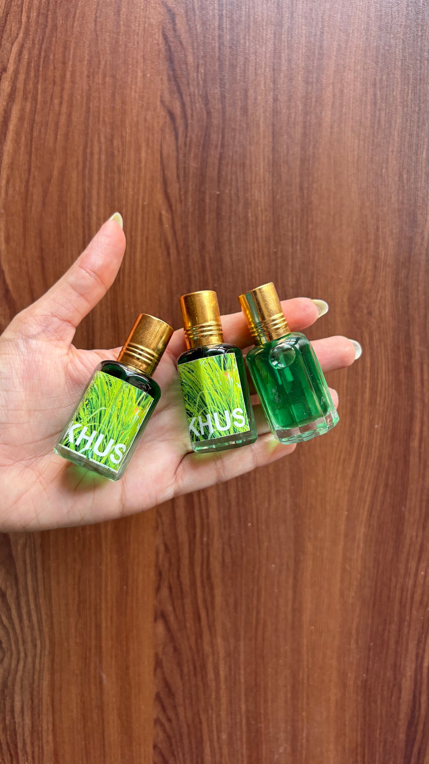 Khus Ittar (Original Attar) (Big bottle as shown)