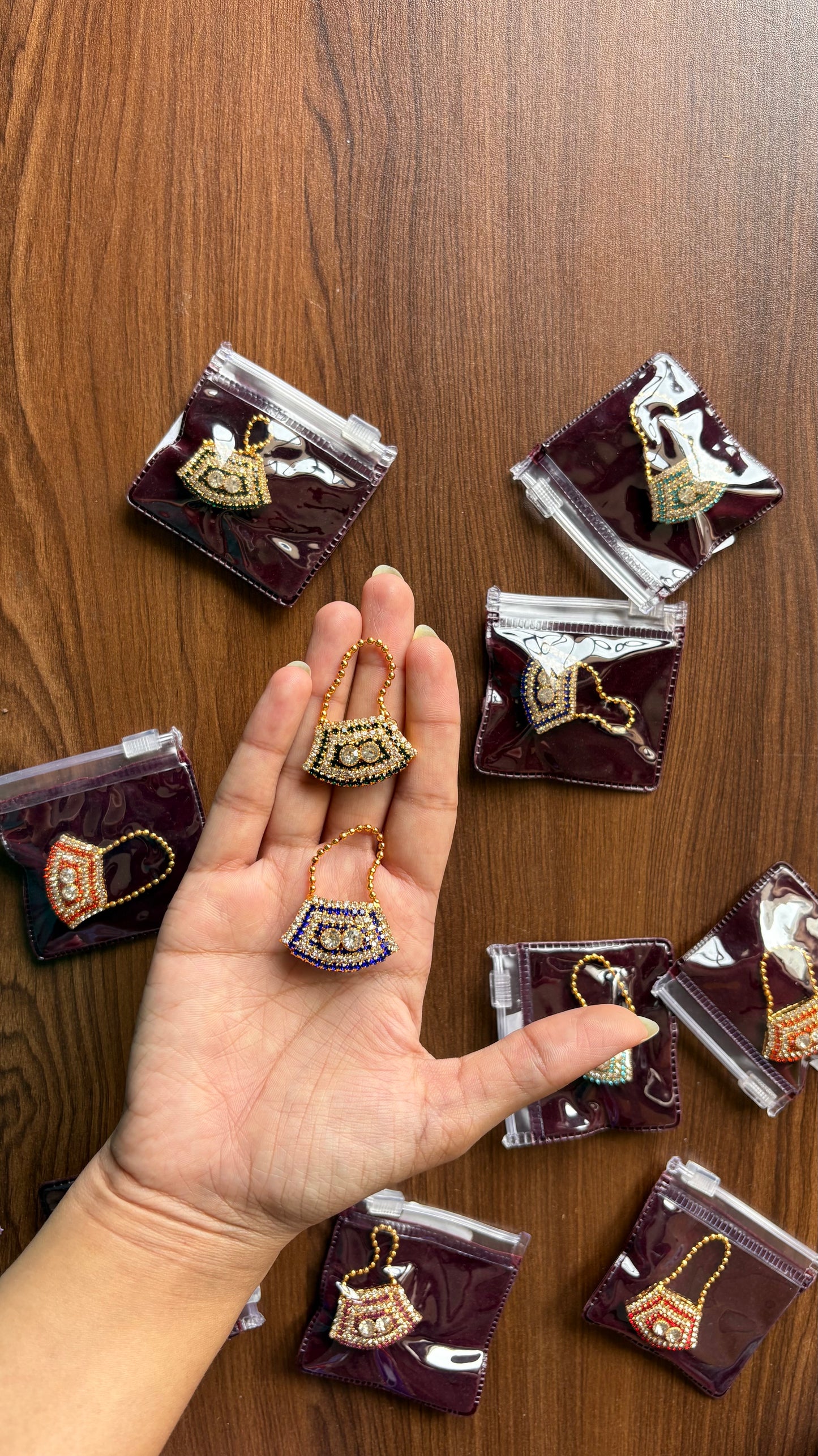 Premium Purse (Zircon bag for Laddu & Radha rani)