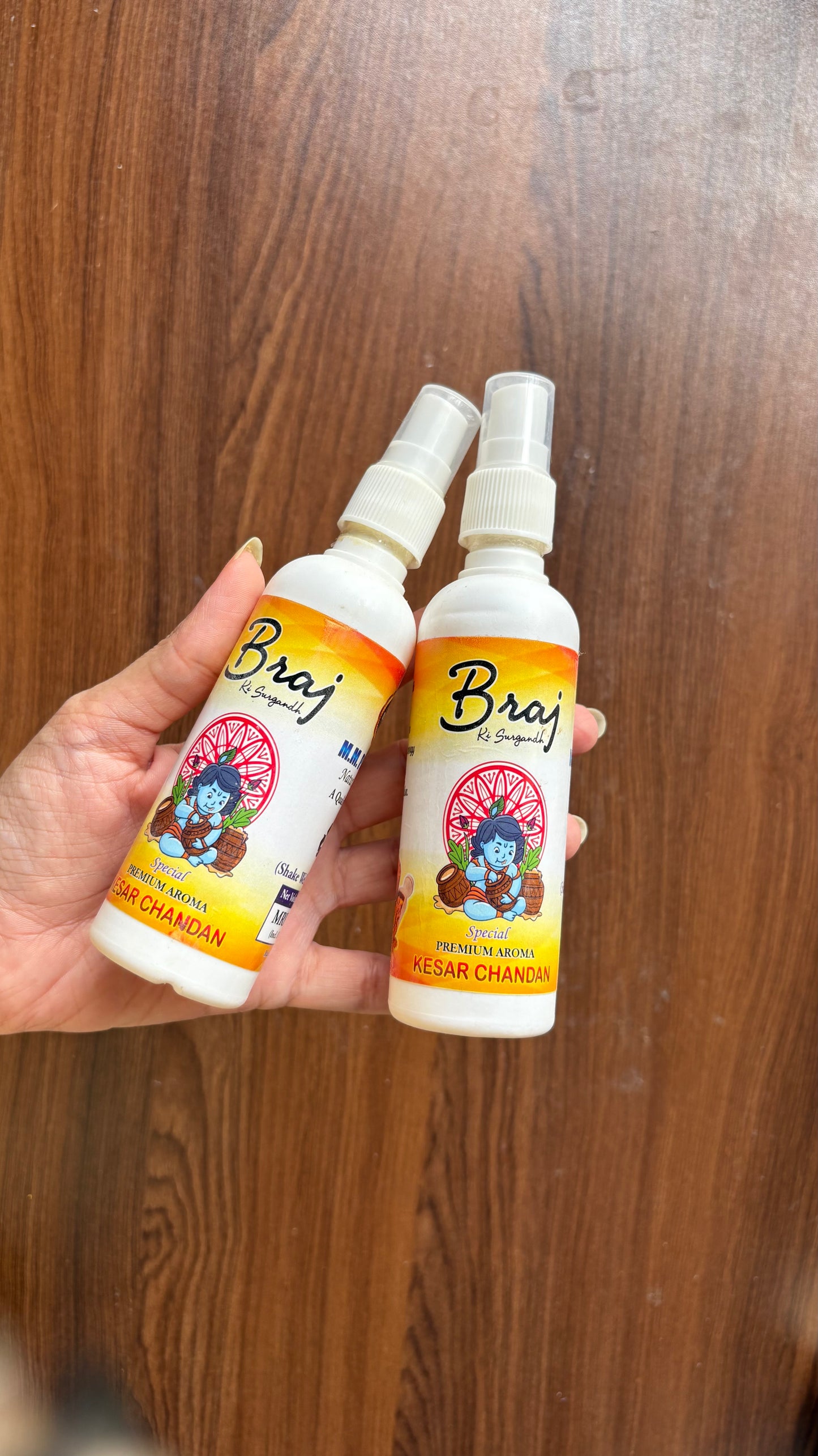 Braj ki Sugandh- Kesar Chandan (100 ml)