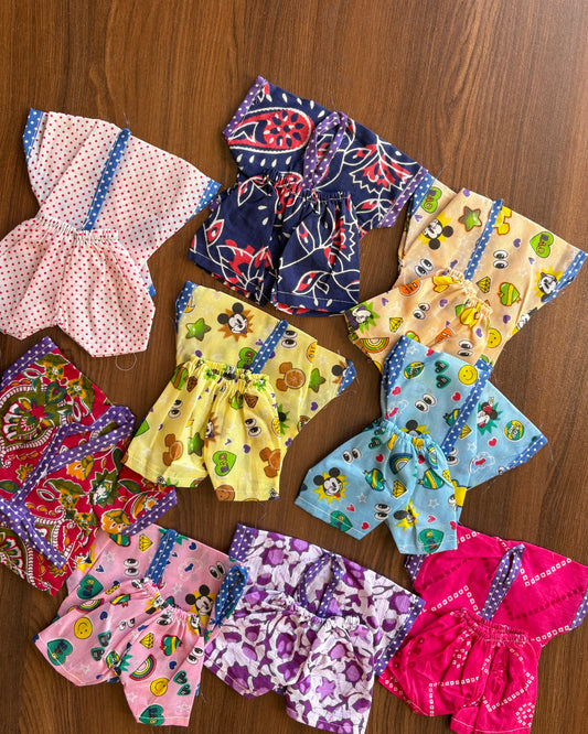 Laddu Cotton Nightsuit Summer (Size 7)