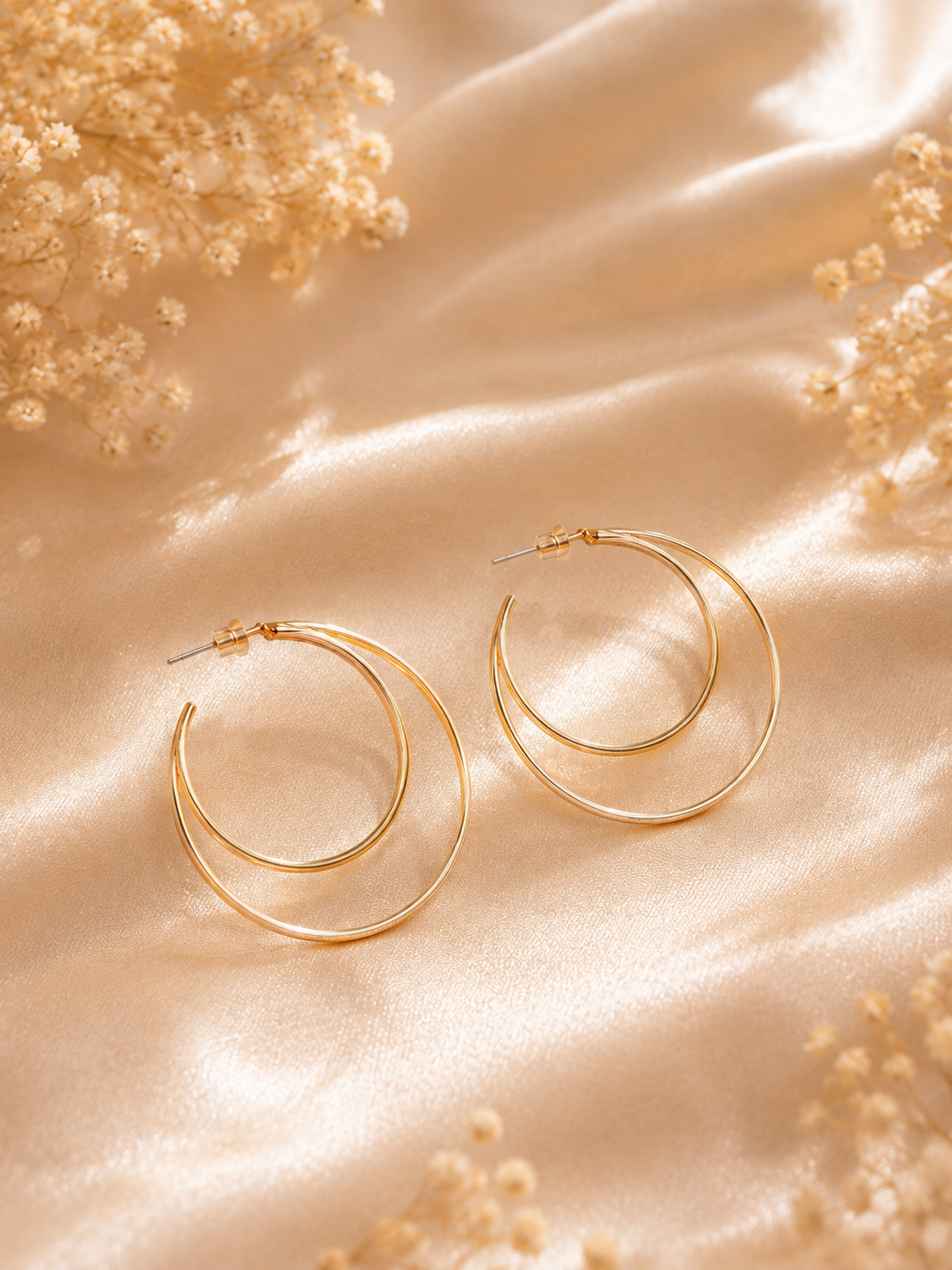 Everyday Luxe Hoops Earrings ⭐️