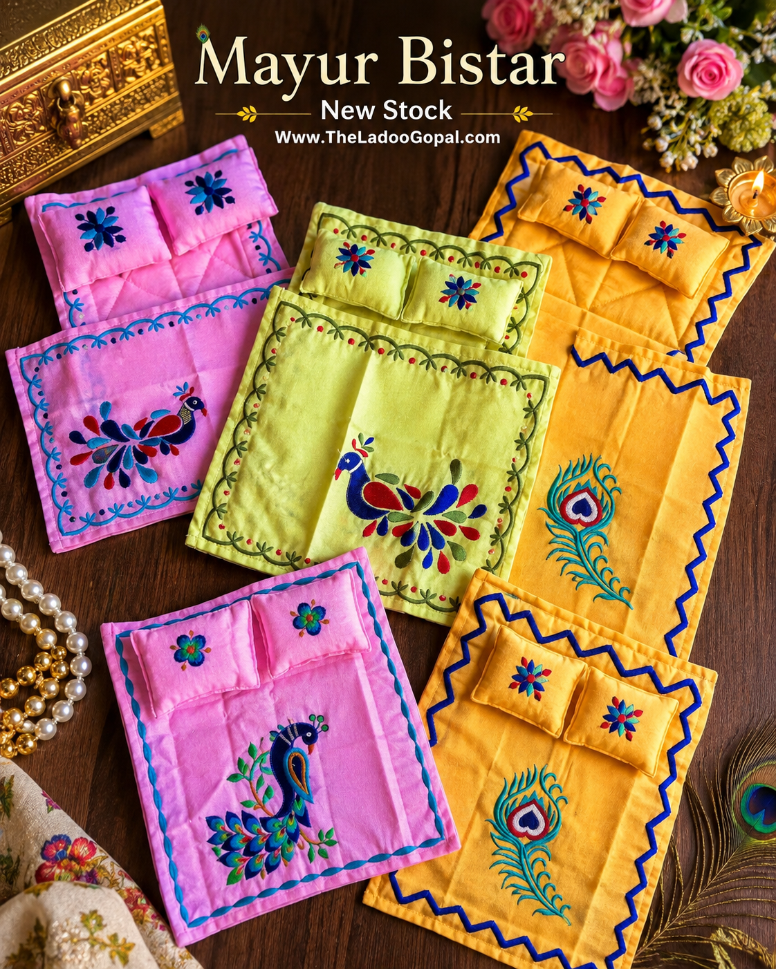 Mayur Embroidery Bistar: Premium Collection (Pure Cotton)