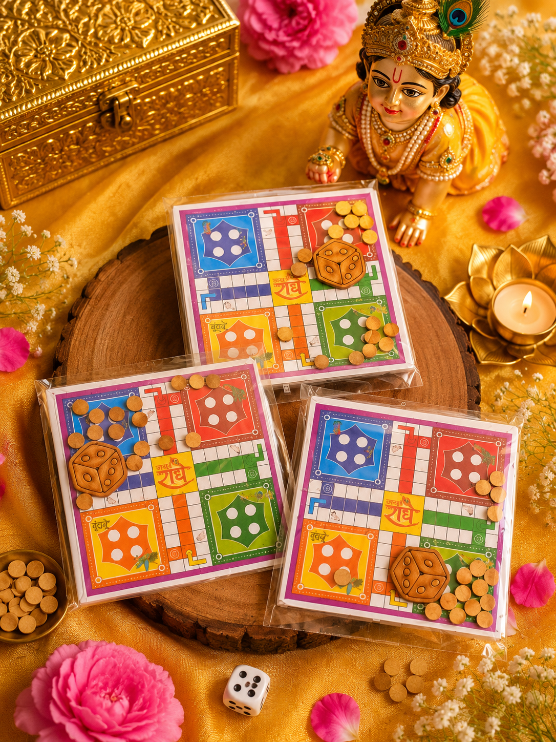Ludo Toy Game for Laddu Gopal ji